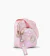 BANDOLERA PUFFY METALIZADO CORAZONES ROSA - comprar online