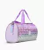 BOLSO DEPORTIVO PUFFY METALIZADO CORAZON LILA - comprar online