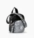 BANDOLERA PUFFY LOGO METALIZADO NEGRO en internet