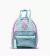 MOCHILITA PUFFY LOGO METALIZADA LILA