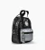 MOCHILITA PUFFY LOGO METALIZADA NEGRA - comprar online