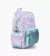 MOCHILA PUFFY LOGO METALIZADO LILA - comprar online