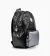 MOCHILA PUFFY LOGO METALIZADO NEGRO - comprar online
