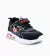ZAPATILLAS POP MICKEY TIPOGRAFÍA NEGRA CON LUZ AL PISAR (T.23-28) - comprar online