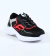 URBANA TOP NEGRA/ROJA CORDONES (T.30-38) - comprar online