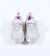 ZAPATILLA FROZEN SHINE plateada CON LUZ AL PISAR (26-32) - Footy Arg