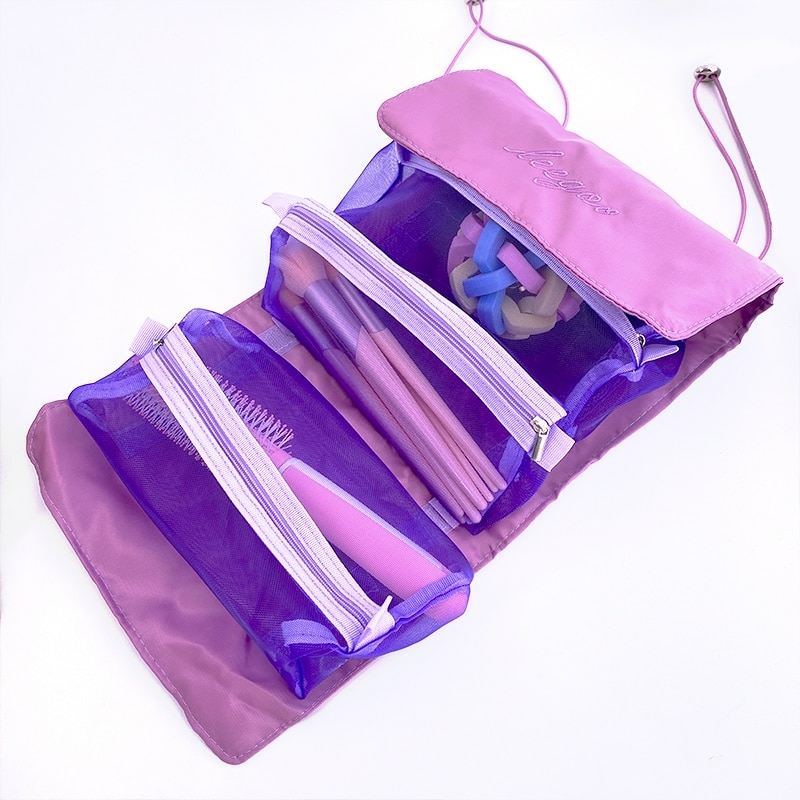 Bolsa de cosméticos de viagem bolsa de maquiagem feminina bolsa