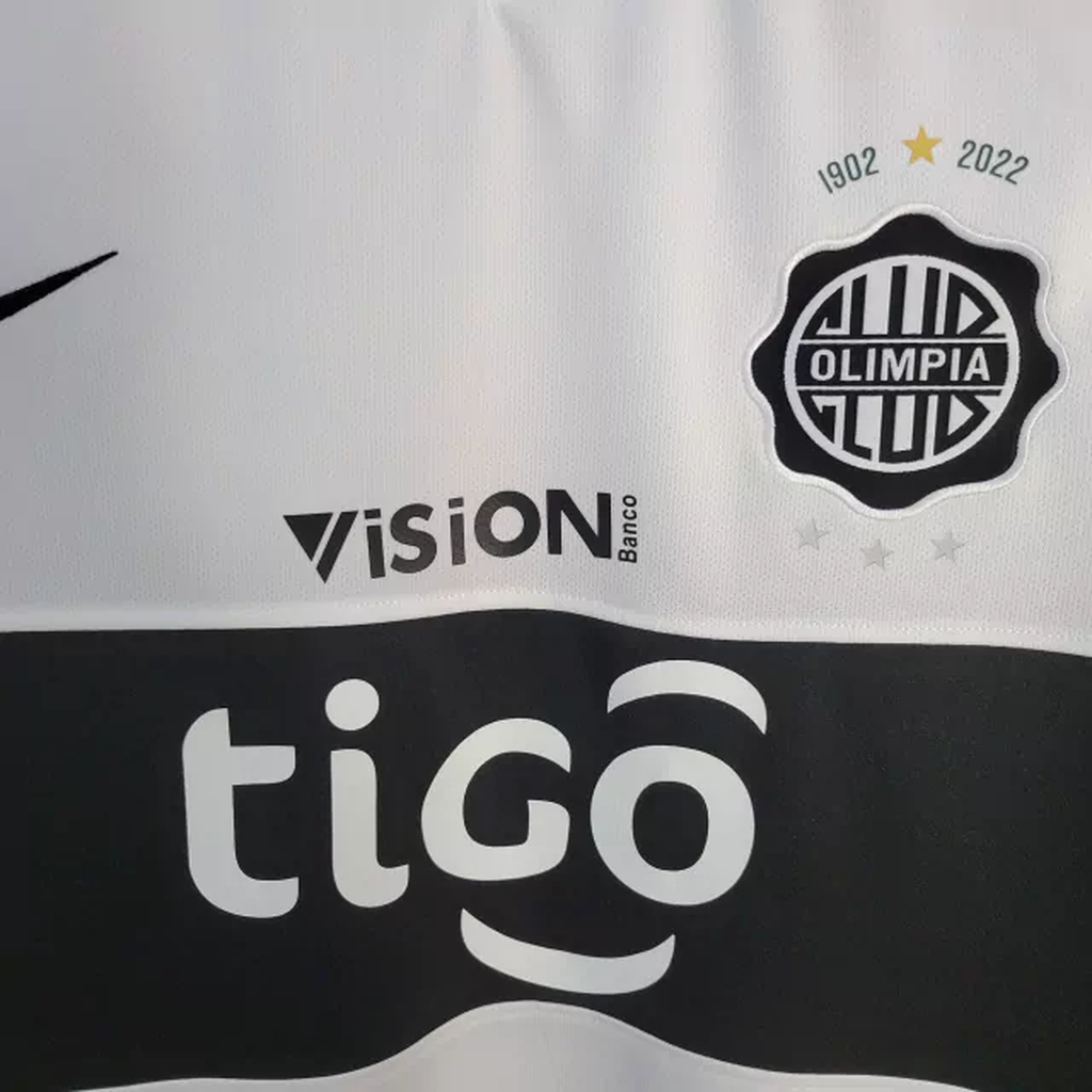 Camisa Club Olimpia 120 Anos - 2022 - Preta