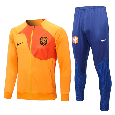 Camisa Holanda KNVB 2023 Nike Stadium Home Feminina - Laranja