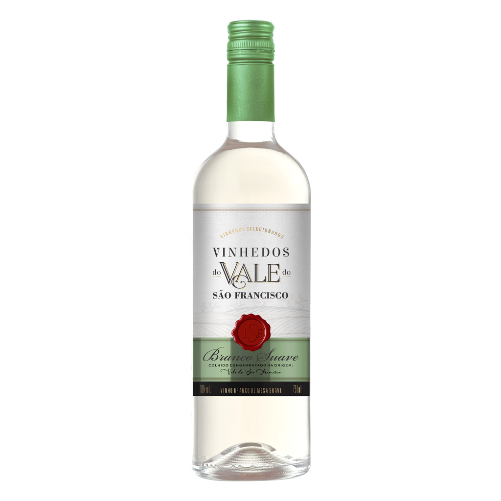 Vinho Branco de Mesa Suave Vinhedos do Vale São Francisco 750ml