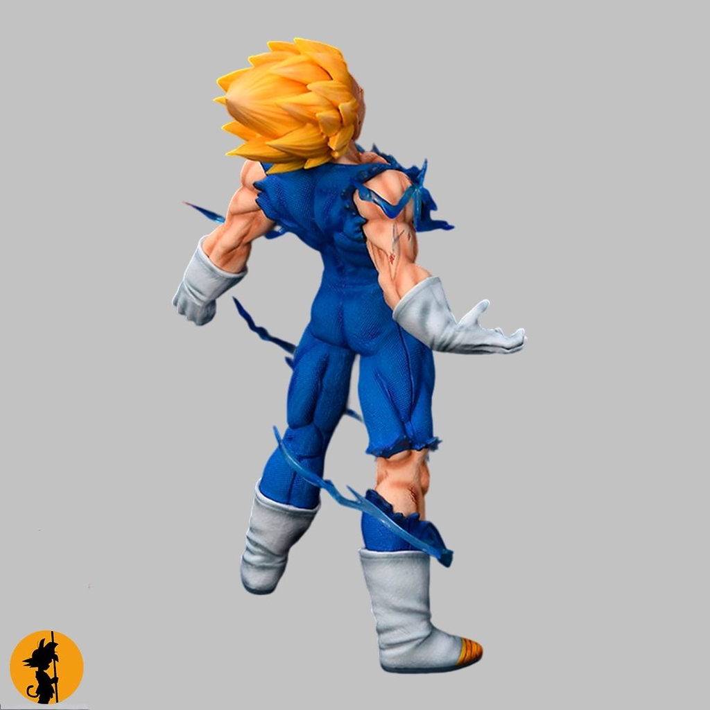 Estátua Com LED Vegeta Super Saiyajin Blue: Dragon Ball Z