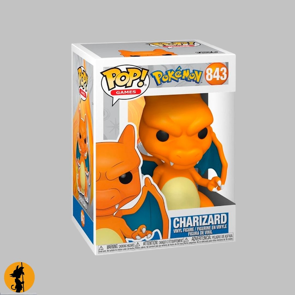 Funko Pop! Charizard : Pokemon S7 #843 - Funko - Toyshow Tudo de Marvel DC  Netflix Geek Funko Pop Colecionáveis