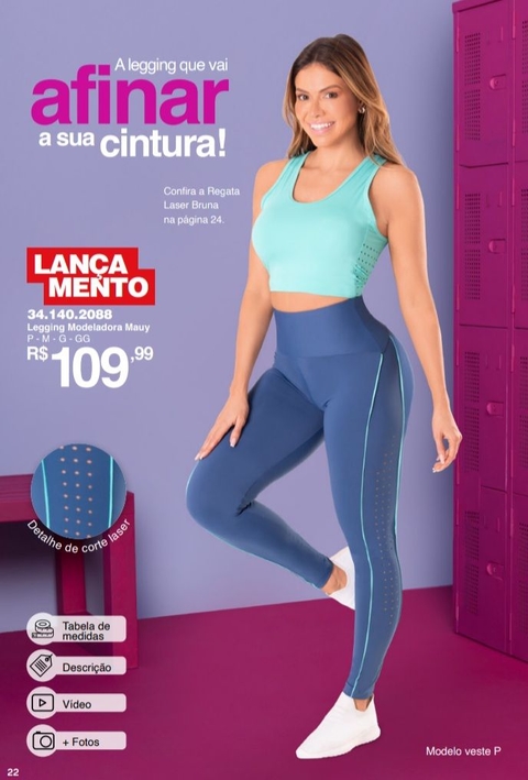 Conjunto RMC AIR - TOP - LEGGING - BLUSA