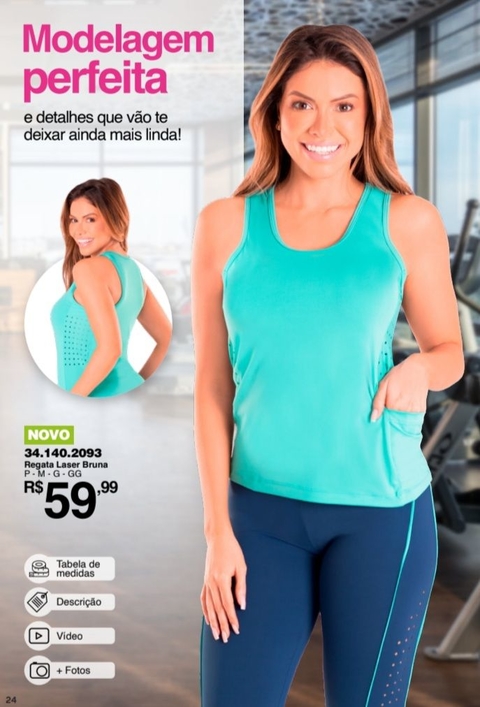 Conjunto RMC Babi, LEGGING Y TOP, Catalogo Romance, PY