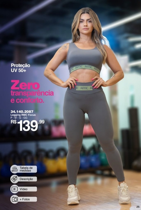 Conjunto RMC Babi, LEGGING Y TOP, Catalogo Romance, PY