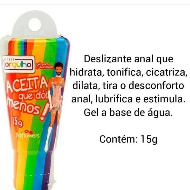 Aceita Que Dói Menos Gel Anal Sem Dor 