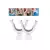 6 Seringas Whiteness Perfect 22% + 1 Par De Moldeira - FGM - Clareador Dental