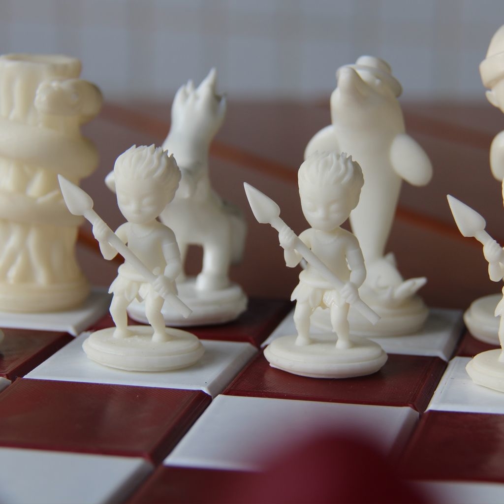 Chess Game Complete - Jogo de Xadrez 3D model