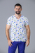 760 - Blusa scrub unissex estampada - comprar online