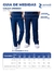 714 - Calça Scrub Super Action Unissex - Grupo Namastê