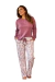 Pijama Invierno Lady Flower - Innocenza