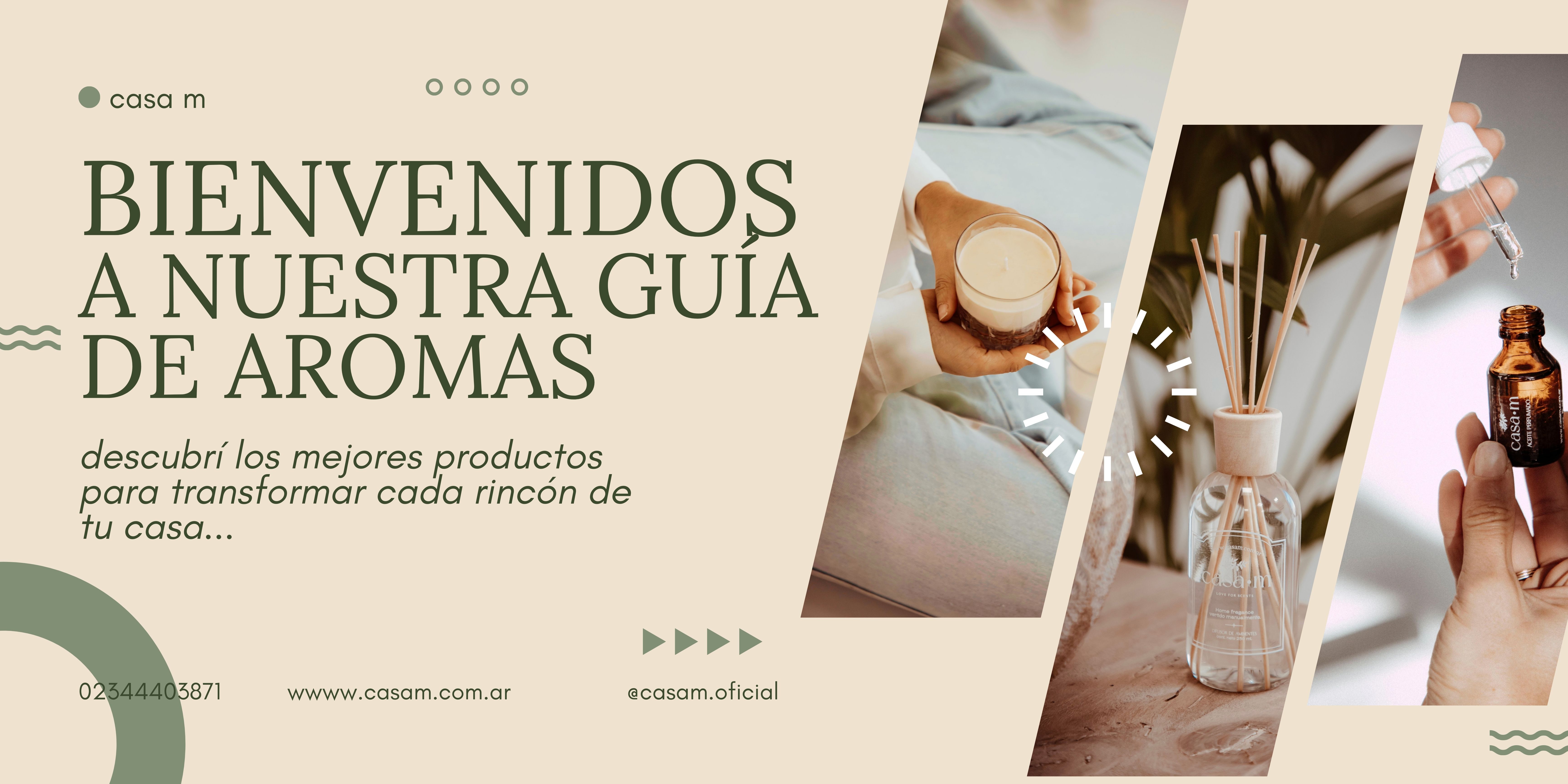GUIA DE AROMAS PARA EL HOGAR