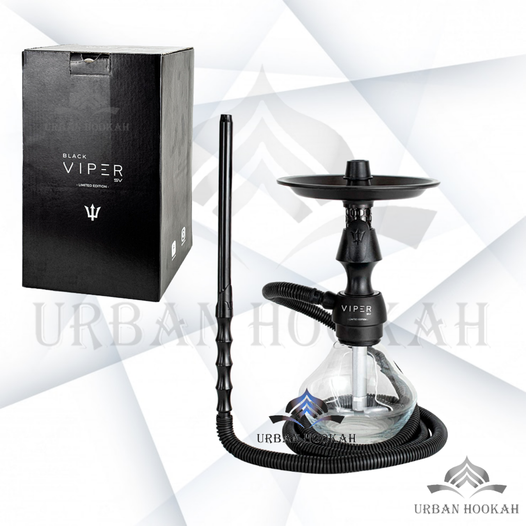 HOOKAH TRITON VIPER BLACK EDITION URBAN HOOKAH