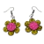 Aretes flor
