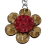 Aretes flor - Moises Poot