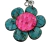 Aretes flor - comprar en línea