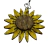 Aretes girasol - comprar en línea