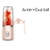 6 Blades Portable Juicer Small Electric Juicer Fruit Automatic Smoothie Blender - comprar online