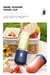 6 Blades Portable Juicer Small Electric Juicer Fruit Automatic Smoothie Blender