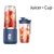 6 Blades Portable Juicer Small Electric Juicer Fruit Automatic Smoothie Blender - loja online