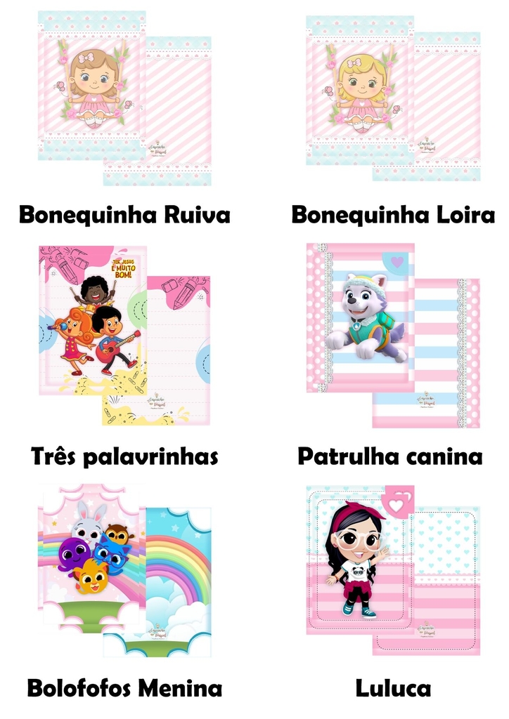 Luluca desenho png  Compre Produtos Personalizados no Elo7