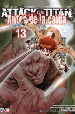 ATTACK ON TITAN ANTES DE LA CAIDA VOL 13