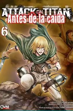 ATTACK ON TITAN ANTES DE LA CAIDA VOL 06
