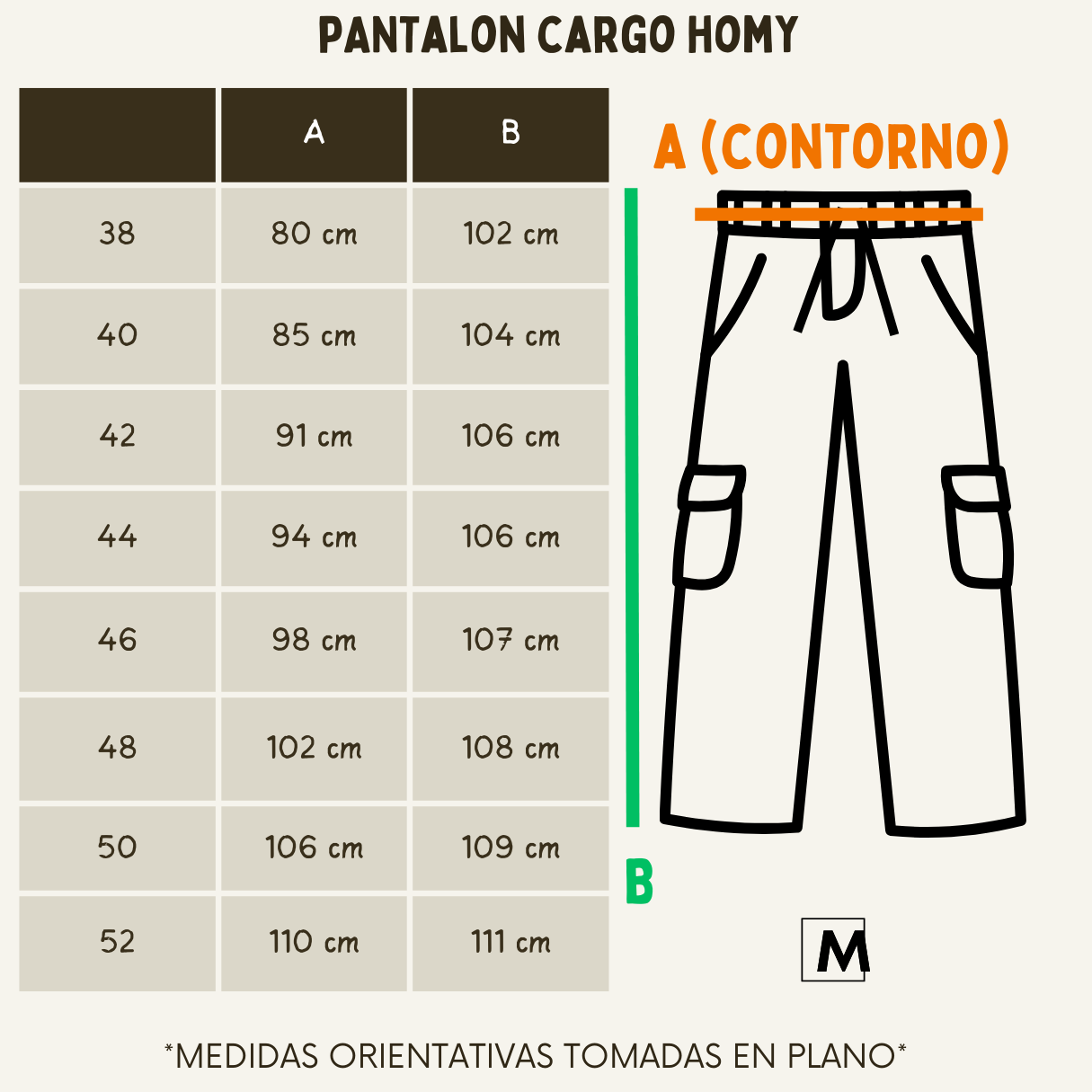 Pantalon Cargo Salento -Negro- - Comprar en MUTE