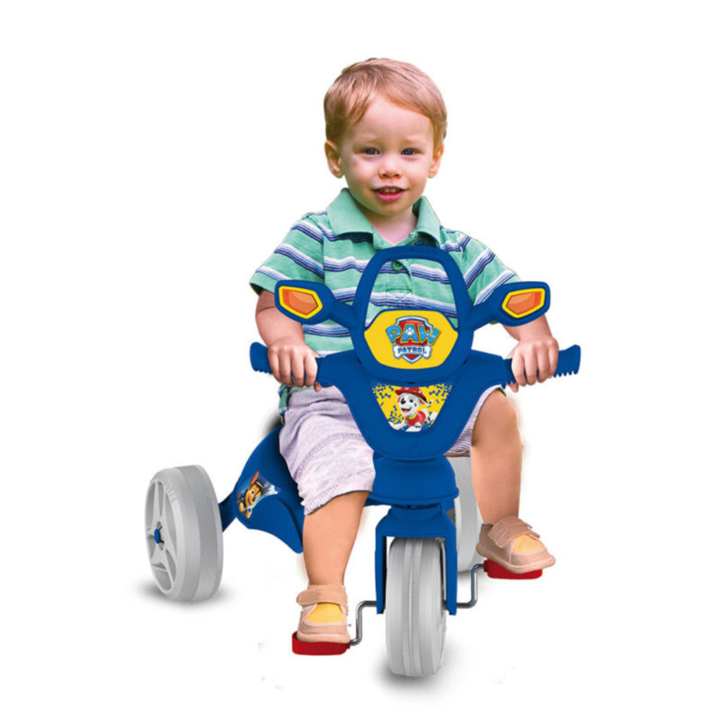 Triciclo Infantil Bandeirante Mototico Função Passeio Rosa