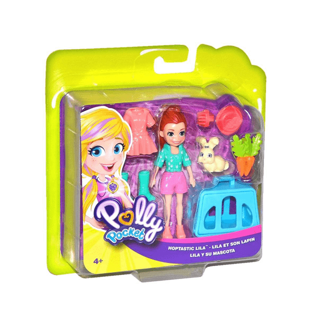 Hora de Brincar 2 Amigas, Polly Pocket, Mattel 