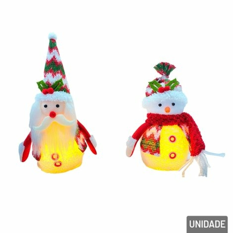 Enfeite Mini Árvore Natal Decorada Estrelas, Pinhas e Laços 30cm Master  Christmas