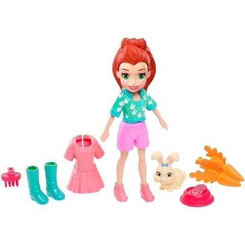 Boneca Mattel Polly Pocket Modas Sortido HNF50