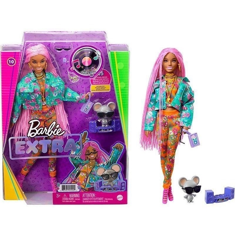 Boneca Barbie Princesa Tranças Magicas GTG00 Mattel - Bonecas