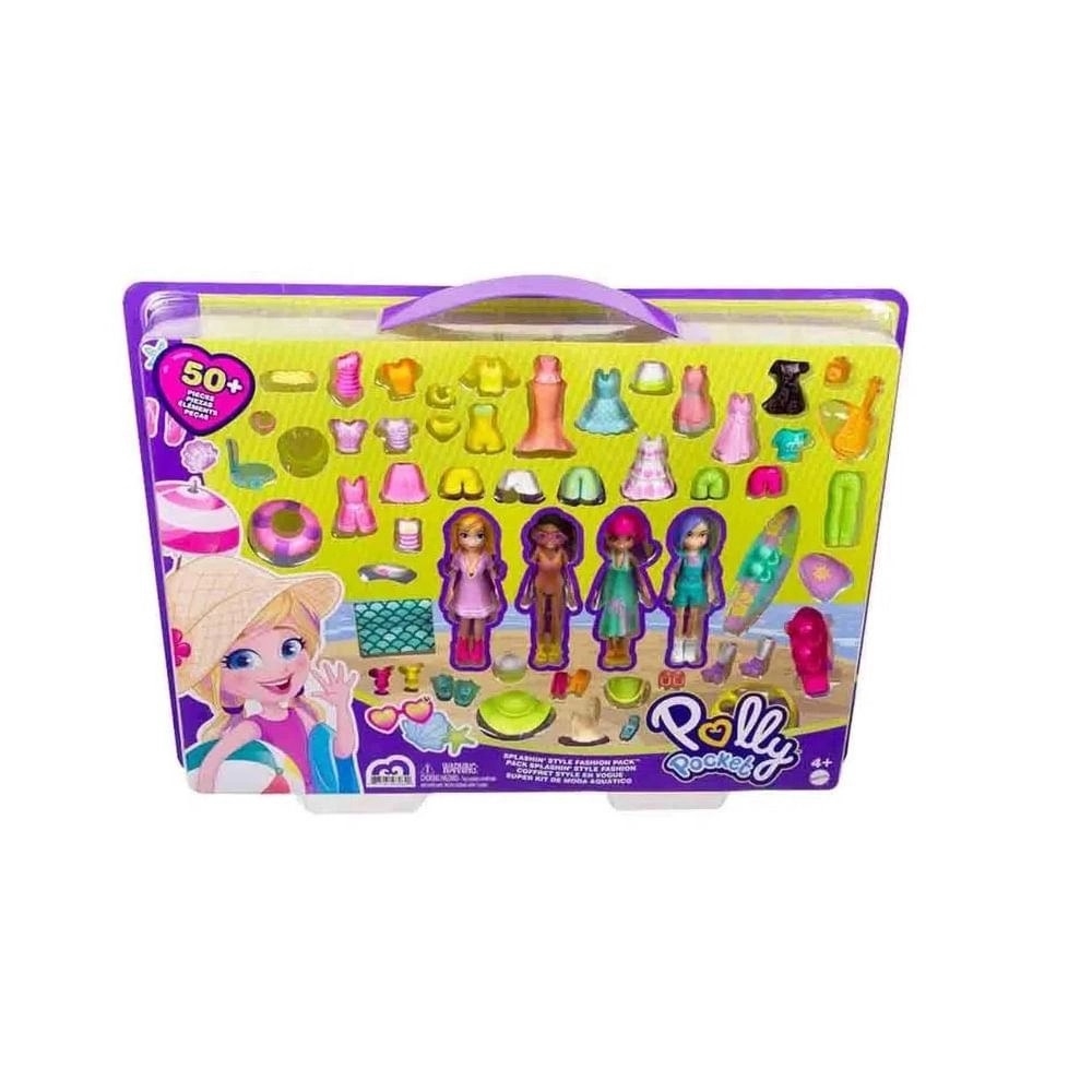 Veículo e Boneca – Polly Pocket – Hospital Móvel dos Bichinhos