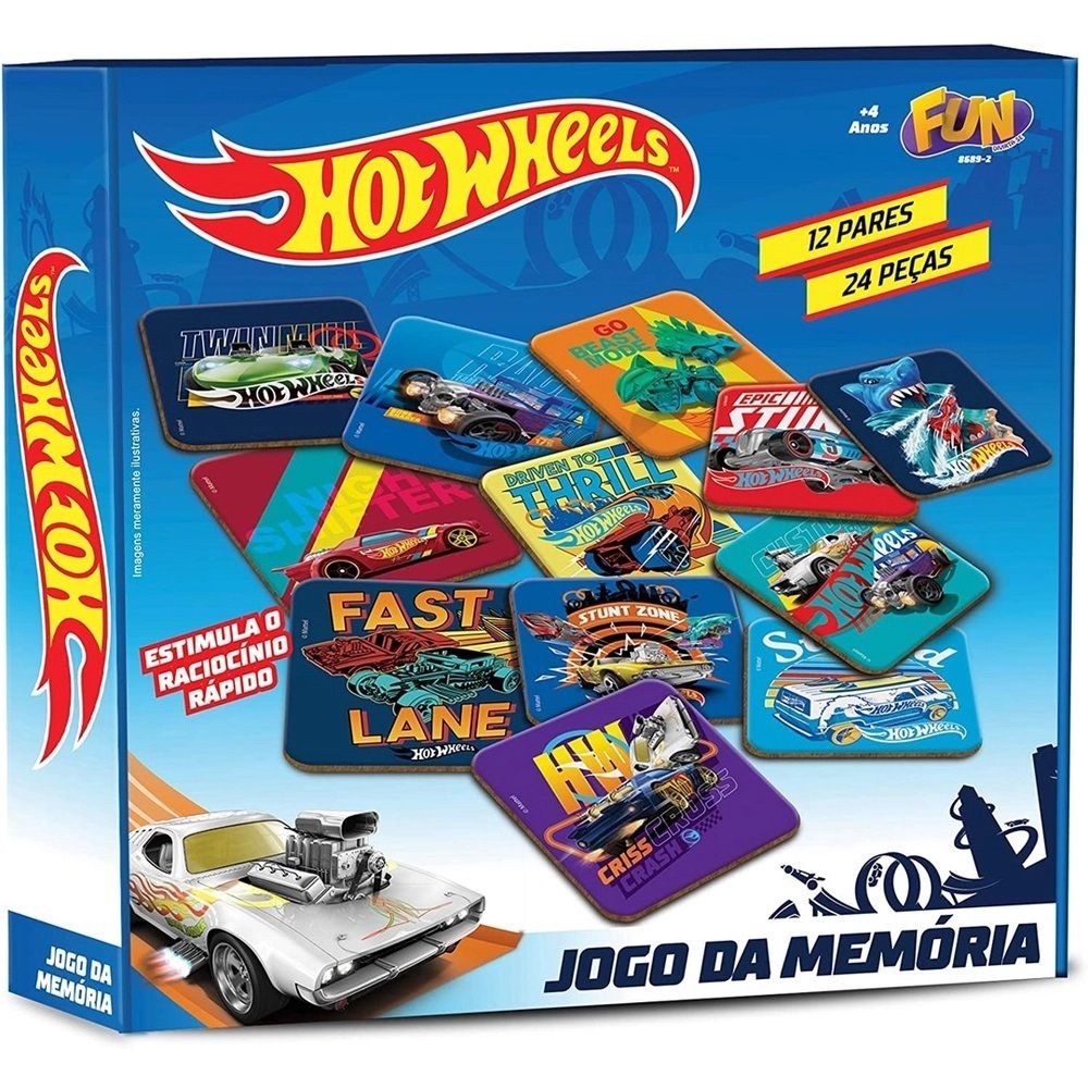 Barbie Jogo Da Memoria 12 Pares (24 Pcs) Cartonado – Fun Divirta-se