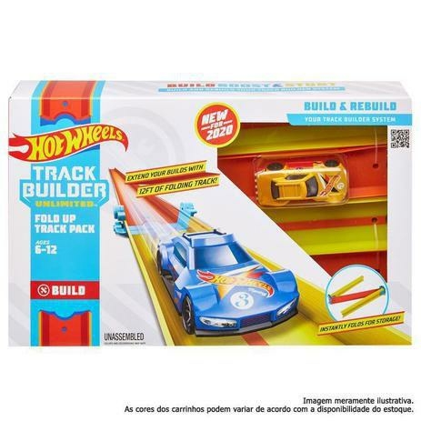 Hot Wheels City Pista Ataque do Polvo com Carrinho - HDR29 HDR31