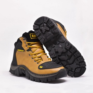 Bota Coturno Caterpillar Couro Sintético