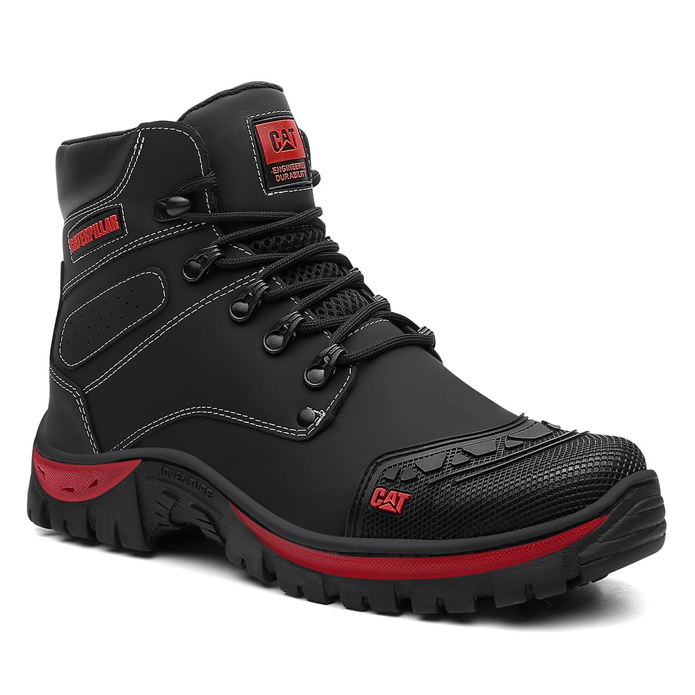 Bota Coturno Caterpillar Adventure Masculina Com Palmilha Gel