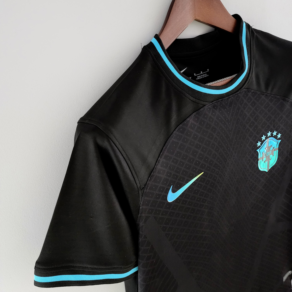Camisa Seleção da Holanda Special Edition Black Jogador Masculina - Preto