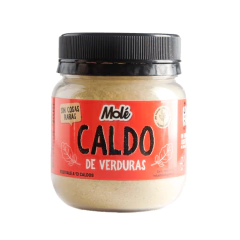 Caldo de verduras sin sal Mole
